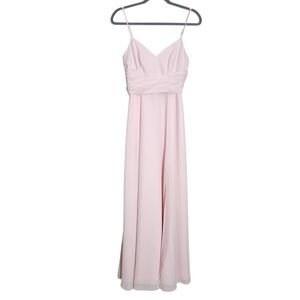 Celebrate DB Studio Light Pink Chiffon Formal Dress Size 2